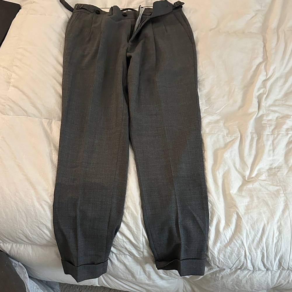 Suitsupply Charcoal Dress Pants
